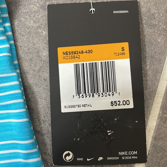 Nike RazorBack Blue Tank Top size Small - Picture 4 of 10